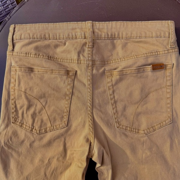 JOE’S JEANS Boys Size 20 Straight Leg Tan Khaki Zip Fly 5 Pocket Jeans - Picture 11 of 13